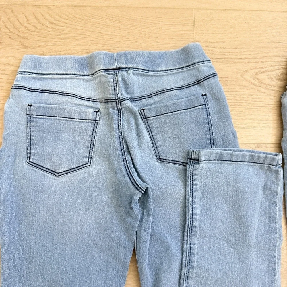 GYMBOREE Pull on Jeggings Girls Light Wash Denim Lot Of 2, Size 10
